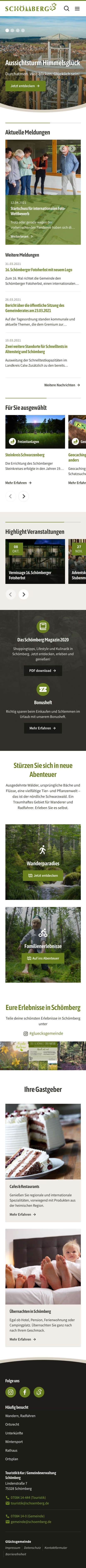 Screenshot Schömberg