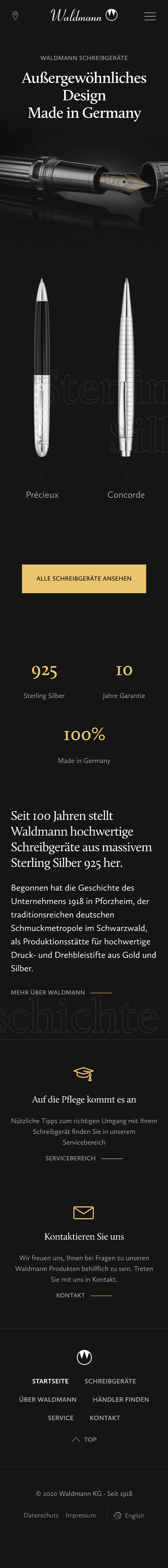 Screenshot Waldmann