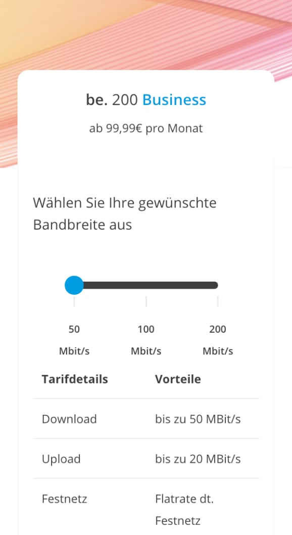 Screenshot bebroadband
